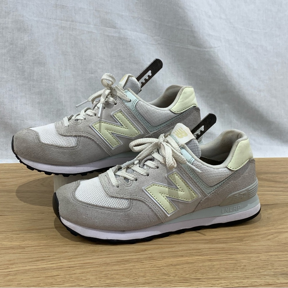 New Balance Women's Light Gray Athletic Sneakers
